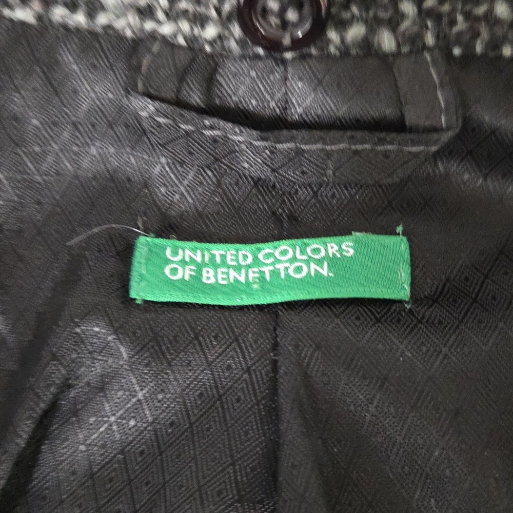 United Colors Of Benetton Charcoal Blazer - Picture 7 of 8